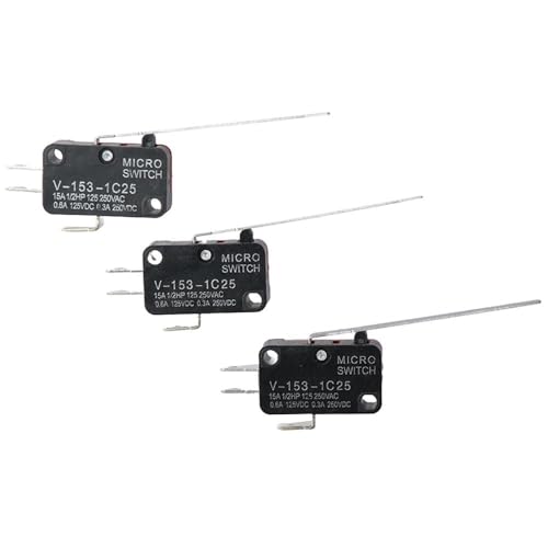 Interrupteurs de fin de course V-153-1C25 250V 15A micro switch pour circuits - 2