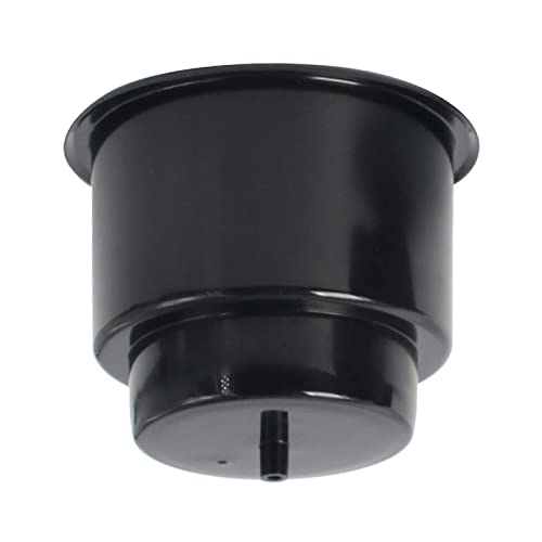 Portavasos plástico negro NovelBee 6 piezas miniatura 4