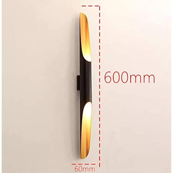 Lámparas de pared modernas/luz LED Lámpara de metal Cuerpo Sconce Uplighters Efecto Spotlight Home Sconce