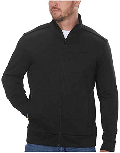 Calvin Klein Men’s Full Zip Fleece Jacket (XXL, Raspberry Choc)