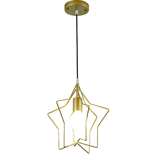 Lampe suspendue moderne minimaliste luminaire en or noir de luxe