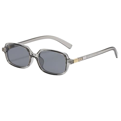Image of Retro Rectangular Sunglasses for Women Men 90s Trendy Square Sun Glasses Small Vintage Sunnies