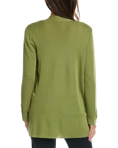 Image of Anne Klein Women's Carmel Self Edge Kissing Front Cardigan