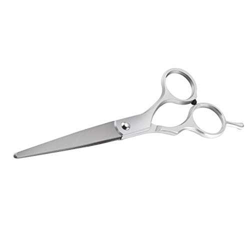 Tijeras de corte de pelo profesional de peluquería de acero inoxidable Juego de tijeras de peluquería Tijeras de corte de cabello adelgazante (color: plateado)