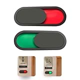 2 Stück Schiebeschild „Bitte nicht stören“ Frei Belegtes, Schieberegler Frei Besetzt Schild Klebeschild, Bitte Nicht Stören Schilds Besetzt Schild Toilette für Büro Toilette Hotels Konferenzraum