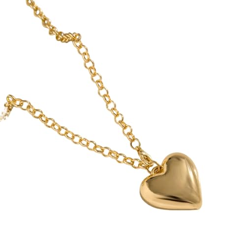 Collier cœur gothique CCB long et léger qui ne fatigue pas le cou