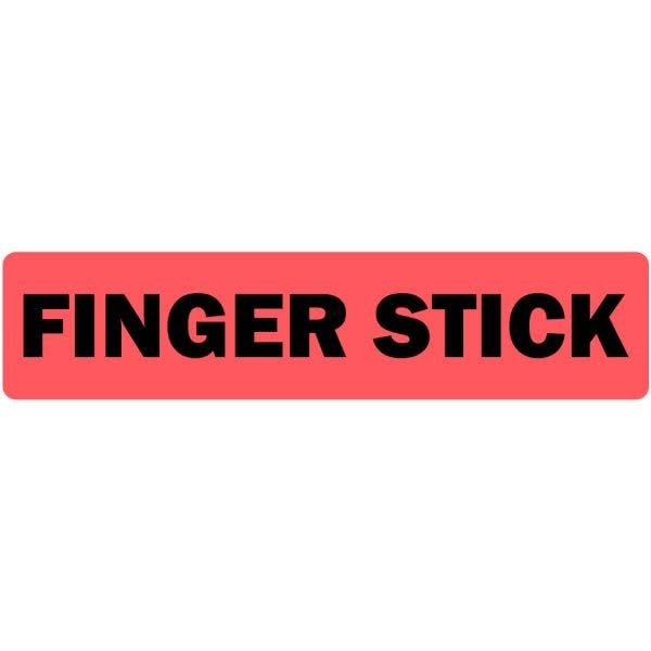 LabelValue.com | Finger Stick Medical Labels LV-MPSR15
