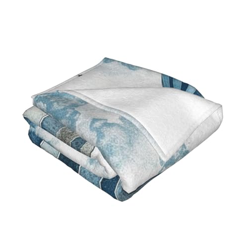 Couverture en micro polaire douce : idée cadeau idéale pour lit