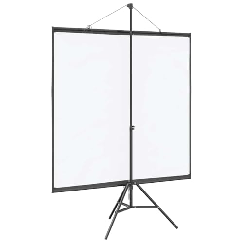 Écran de projection portable pour home cinéma pliable et mobile 72"