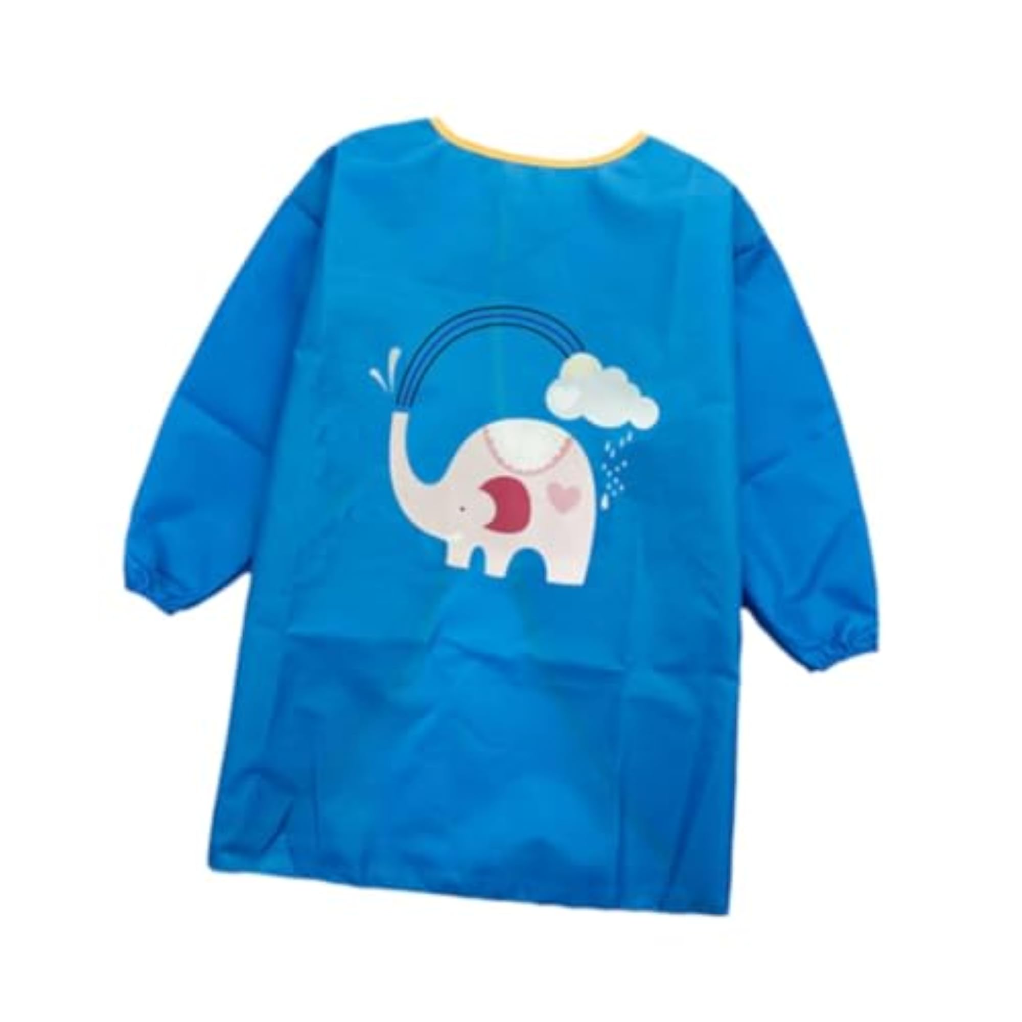 Kids Art Smock Soft Long Sleeves for Baking, Blue