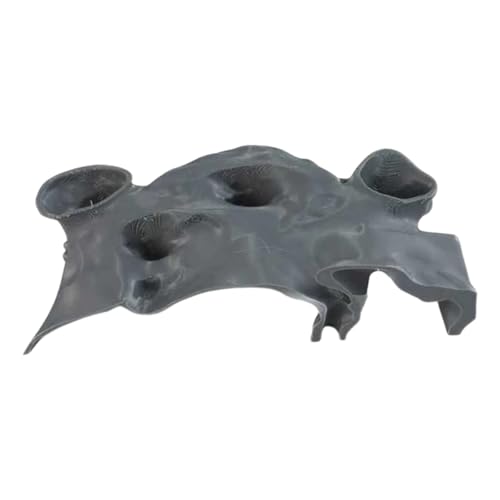 pureza 3D Printed Aquarium Hideout (Gray, 250mm)