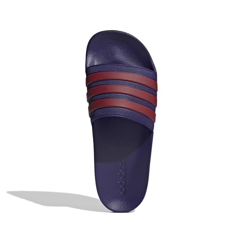Image of adidas Mens Adilette Shower Arsenal Slides Casual Sandals Casual - Red