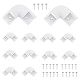 Facile à connecter : notre connecteur d'angle de bande LED est principalement utilisé pour connecter le coin du tube en aluminium en forme de V. C'est un accessoire très utile pour la décoration et l'entretien quotidien.