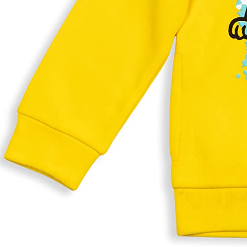 Spongebob Squarepants Little Boys Fleece Fashion Pullover Hoodie Yellow 6 #TOP5