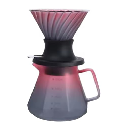 Ujjdwiurgh Filtro da caffè A Goccia con Percolatori in Vetro Borosilicato Ad Alta qualità e Lusso, Fatto A Mano.