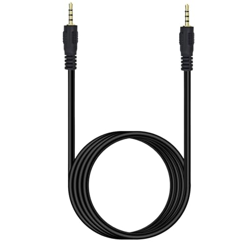 Cable 2.5mm macho a macho ángulo doble 1m