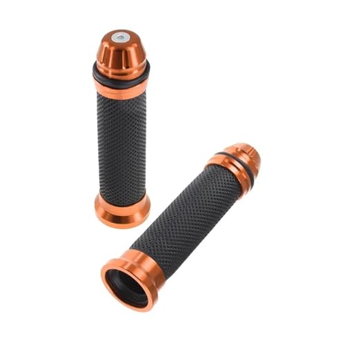 Poignées guidon moto caoutchouc alu anti vibration pour roadster