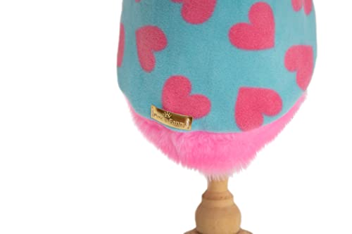 Luppet Roupinha Pet Casaco Com Gola De Pelo Para Cachorro Rosa Gg