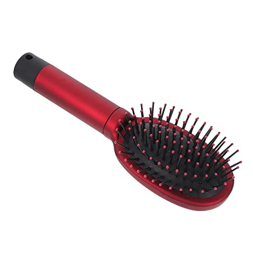 NUOBESTY 迂回セーフヘアブラシ、控えめな秘密の取り外し可能なふたとボーナス臭いの証明バッグを備えたお金、宝石、または貴重品を隠すことができます