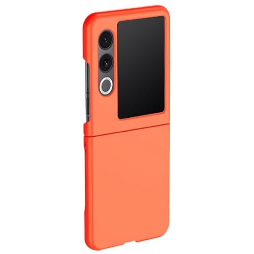 KOOLRIVER�EFor Nubia Flip 2 �P�[�X For Nubia Flip2 �ϏՌ� �J�o�[ �X�܂肽���݌^ �V���v�� �v���X�`�b�N �n�[�h�P�[�X �k�r�A �t���b�v2 ������� �X�}�[�g�t�H��/�X�}�z�P�[�X(�I�����W)