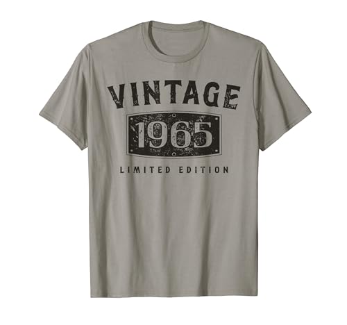 Vintage 1965 Limited Edition Birthday 1965 Birth Year T-Shirt