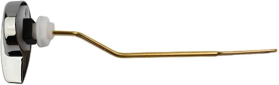 Toilet Tank Flush Lever Chrome Handle Replacement Zinc Alloy Fitting Side Wrench for TOTO Bathroom Plumbing Repair Parts Assembly Kit