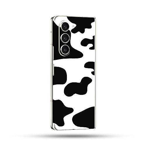 Image of MightySkins Skin Compatible with Samsung Galaxy Z Fold 5 Full Wrap - Cow Print | Protective, Durable, and Unique Vinyl Decal wrap Cover | Easy to Apply, Remove, and Change Styles | Made in The USA