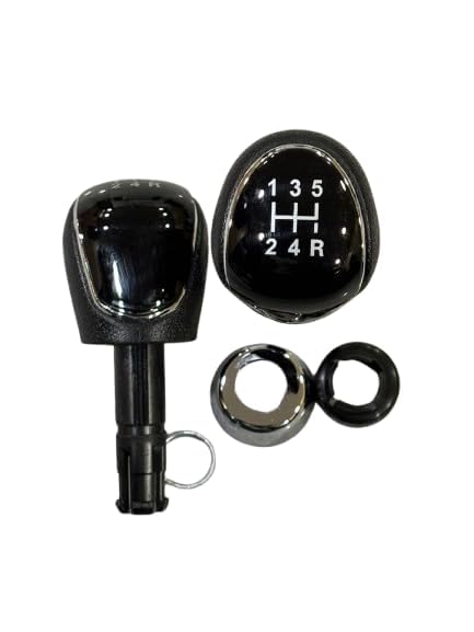 Premium Gear Lever Knob/Gear Shift Knob for Ford Ecosport/Freestyle/Figo | 5 Speed Manual Car Gear Lever Knob Replalacment-image-24