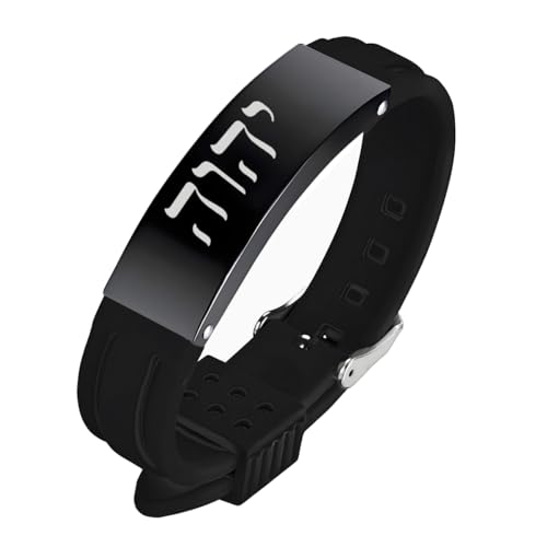 Pulsera Ajustable de Silicona con Símbolo YHWH Hebreo miniatura 1