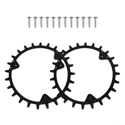 Picos robóticos de tracción para cortacésped Worx para pernos de rueda de acero inoxidable 320 330X 420 430X 440 450X para ayudar en contacto consistente con el suelo (B)