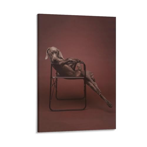 Poster de chien teckel decoration murale esthetique de chambre coucher