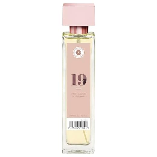 IAP Pharma Parfums nº 19 - Eau de Parfum Floral - Mujer - 150 ml, el embalaje puede variar
