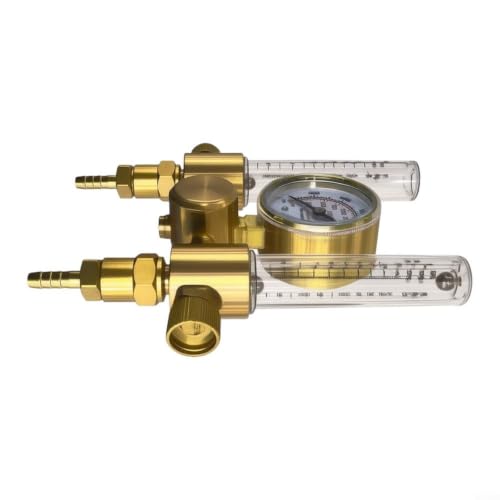 Régulateur de pression de gaz Argon avec double vanne CGA580 G5/8
