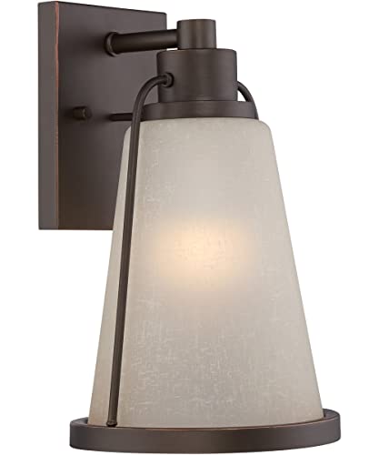Image of Nuvo Lighting 62 /681 Restoration One Light Outdoor Wall Mount from Tolland Collection in Bronze /Dark Finish
