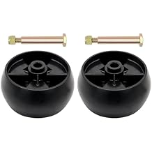 2Pcs 734-04155 Deck Wheels Kit for MTD Cub Cadet Riding Zero Turn Tractor ZTR ZT1 XT2 RZT LX460 D105 42" 50" 54" Deck Replacement for Toro 112-0677 72-025 210-275