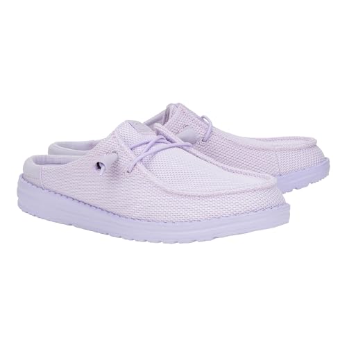 Image of HEYDUDE Women's Wendy Slip Mule Classic | Lightweight Women's Slip-On Shoes | Comfortable & Casual Everyday Footwear