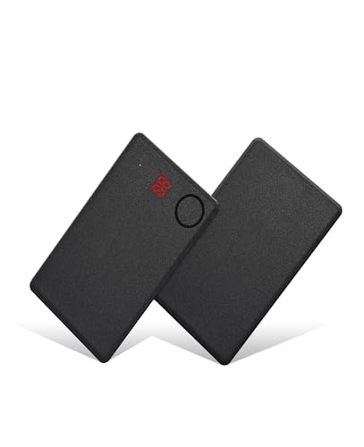 Smart Tracker Card, Global Locator Tracking Device,Works for iOS and Android?Item Finder for Wallet, Keys, Luggage, Bags and More