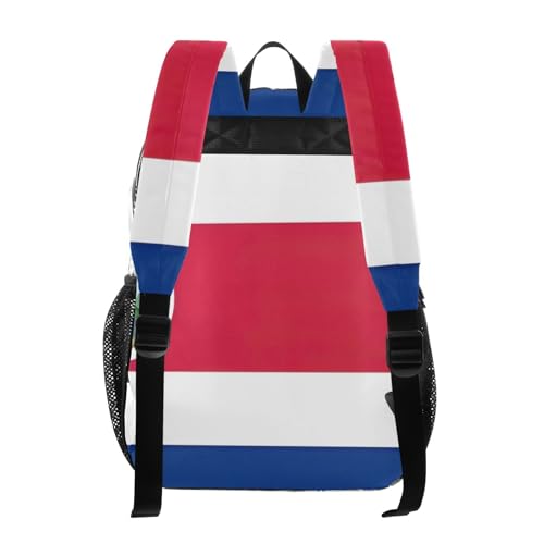 Women Clear Backpack Cute Costa Rica Flag Kids Girls Backpack Boys Large Plastic Approved Bag3