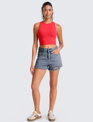 Image of Natural Feelings Nudi Sports Bras for Women Removable Padded Yoga Tank Tops Sleeveless Fitness Workout Crop Tops