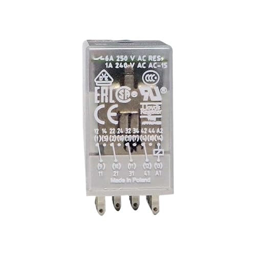 Microrelé iluminado CR-M220DC2L instalado en sistemas de bombeo y ventilación 4