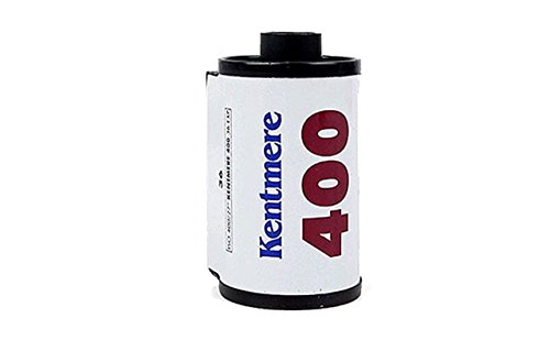 Kentmere 400 ASA Noir et blanc négatifs, 36 expositions de film (rouleau de 35 mm)