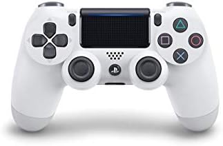 DualShock 4 Wireless Controller for PlayStation 4 - Glacier White (Renewed) : Video Games