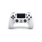 DualShock 4 Wireless Controller for PlayStation 4 - Glacier White (Renewed)