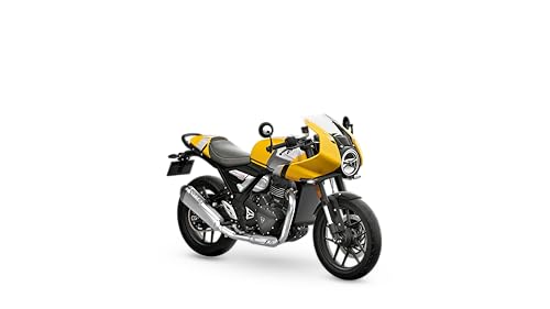 Image of TRIUMPH Thruxton 400 Motorcycle /Bike Metallic Racing Yellow Booking for Ex-Showroom Price