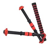 GAROZATION ダンベルバー バーベルコネクタ 耐久性素材採用 ナット付組立簡単 ダンベルコネクティングロッド 男女兼用 フィットネス トレーニング用