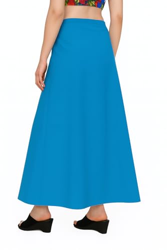 Image of CITIX Pure Cotton Petticoat for Woman Saree | Adujastable Drawstring Waist