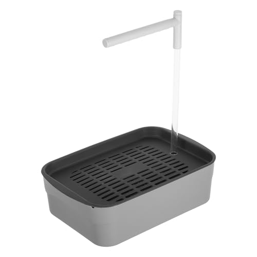 Sistema de ducha para baño higiénico de agapornis con flujo automático de agua limpia 2