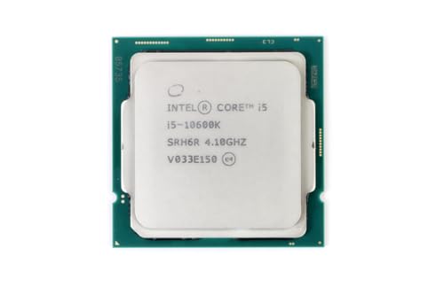 Intel Core i5-10600K �f�X�N�g�b�v�v���Z�b�T�[ 6�R�A �ő�4.8GHz ���b�N���� LGA1200 (�C���e�� 400�V���[�Y �`�b�v�Z�b�g) 125W (���j���[�A��)