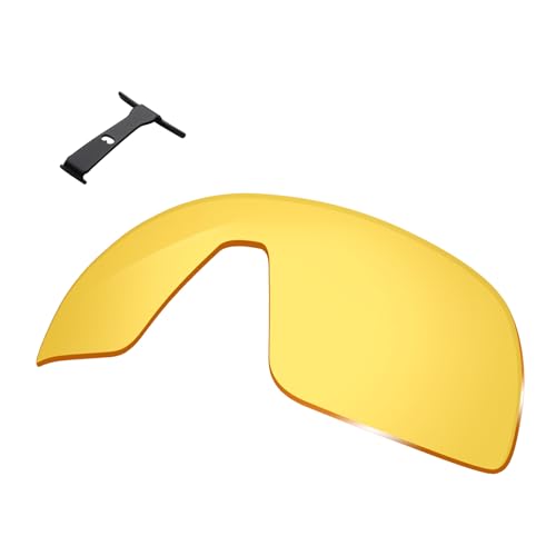 Image of 100% Precise-Fit Replacement Sunglass Lenses & Black Wicket for Oakley Sutro OO9406