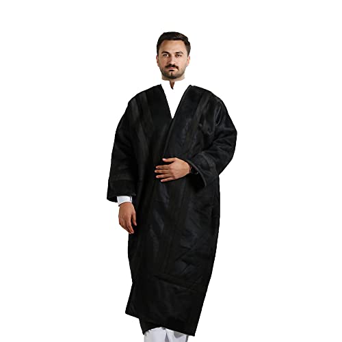 Farwa Classic - Warm Winter Fur Coat - Cloak Arab Dress - Men’s Khaleejy Islamic Arabian Farwa